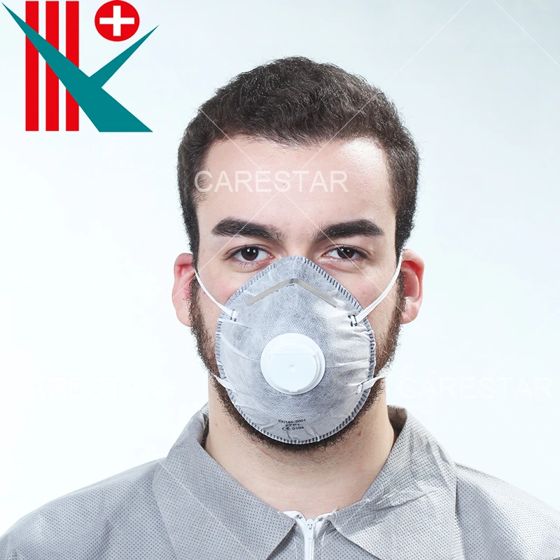 Eldobható FFP2 légzőkészülék szeleppel